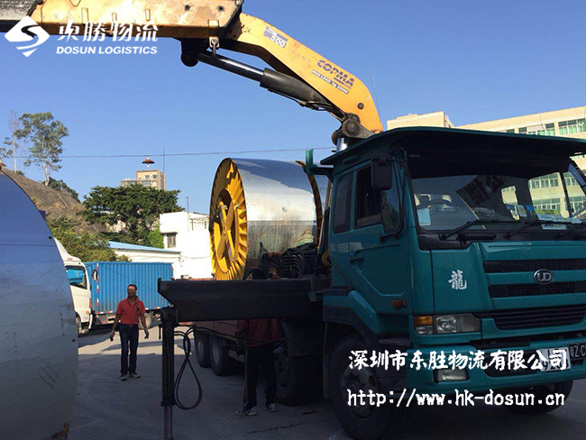 廣州到香港吊機車運輸-廣州到香港吊臂車物流-廣州到香港小吊機車運輸公司